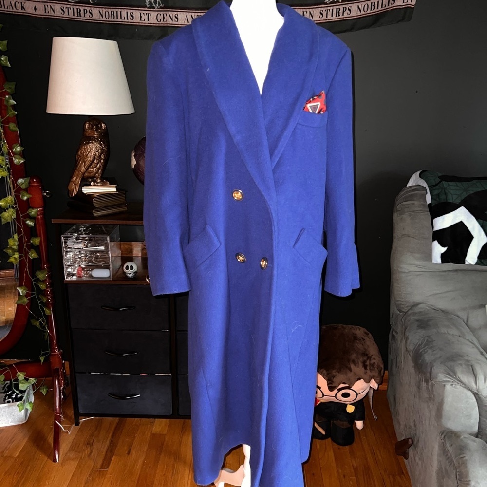 Vintage Herman Kay Wool Blend Coat.